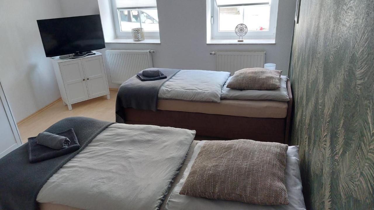 Tangermünde Ferienwohnung Happy מראה חיצוני תמונה